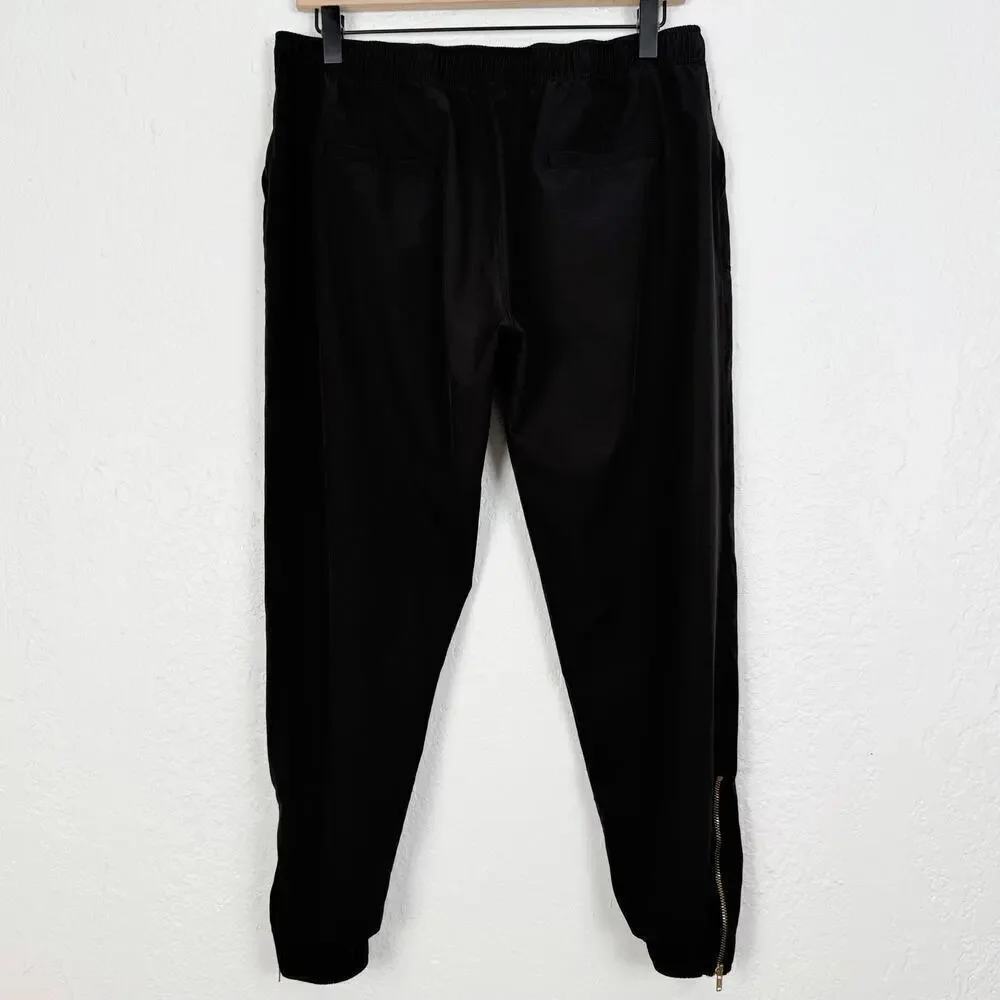 Albion Jetsetters Joggers in Black Size Medium Petite - Picture 3 of 6